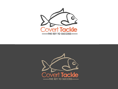 Covert Tackle Carp Fishing Logo Created By Designrar - Retro