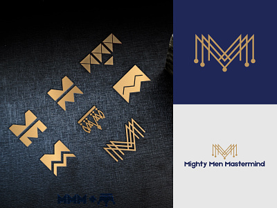 Mighty Men Mastermind - From Initial Concepts To Final Design brand design brand identity brand identity design branding design logo logo design logodesign logomaker logomark logomarks logotype master mastermind masterpiece men mighty minimalist minimalist design minimalist logo minimalist logo design
