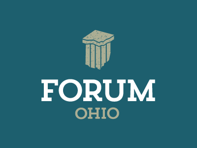 Forum Ohio logo illustration logo ohio vector