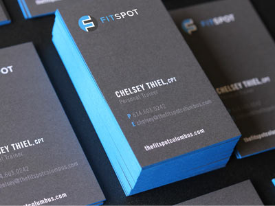 Fit Spot Business Cards business cards print