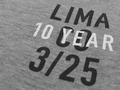 Lima Shirt tshirt typography