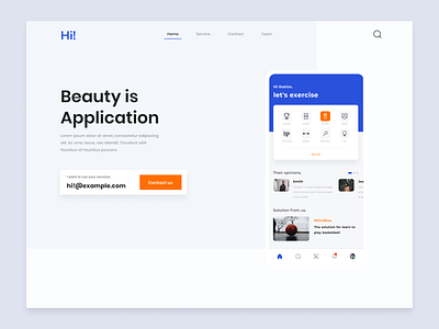 #Exploration - Web For Beauty App app design icon ui design uiux userexperience userinterface ux web website