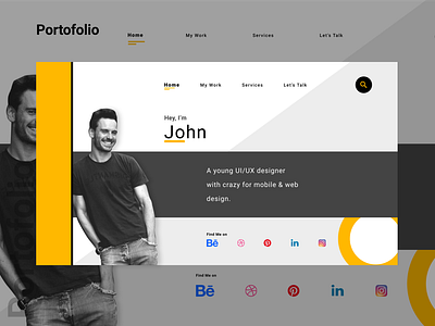 portofolio concept