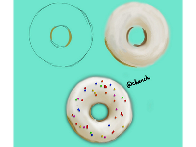 Donuts digital donuts donut wacom