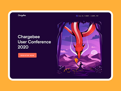 Chargebee User Conference - Web design I