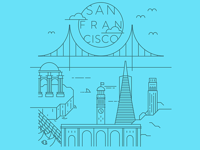 San Francisco Illustration
