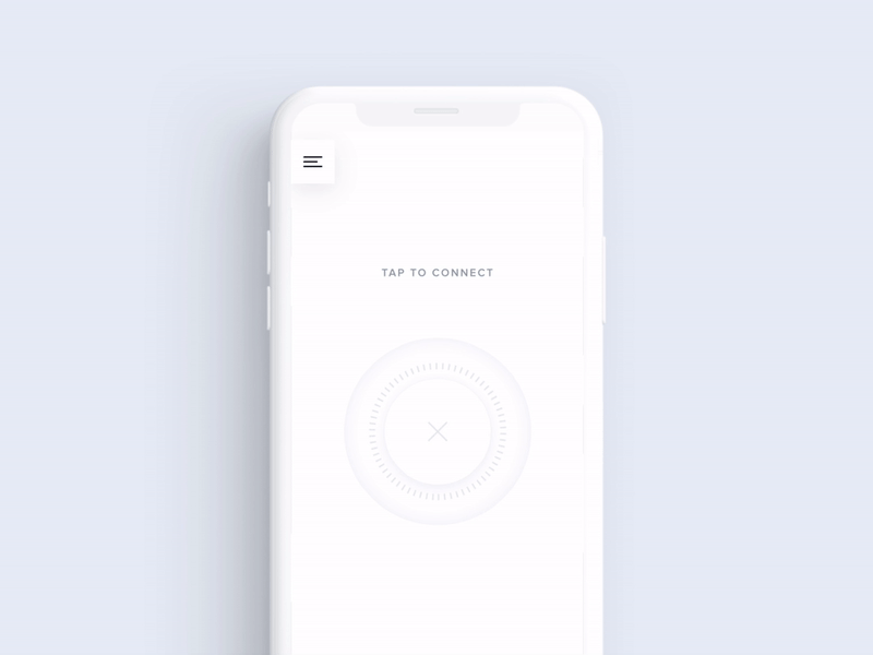 Use protection in life and tech. animation design iphone x motion ui user experience user interface ux vpn
