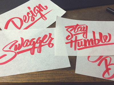 Swagger branding lettering logo script type typography