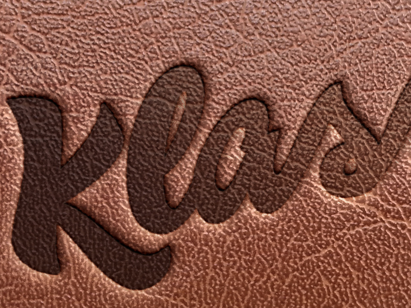Leather Stamp Mockup by Johnathon Burns on Dribbble