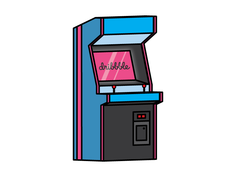 Dribbble Arcade by Johnathon Burns on Dribbble