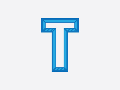 Letter T branding identity instagram lettering logo logotype script typography wordmark