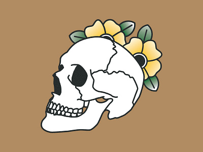 Skull Flash by Johnathon Burns on Dribbble