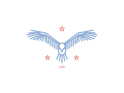 Eagle Icon america eagle freedom icon logo usa vector