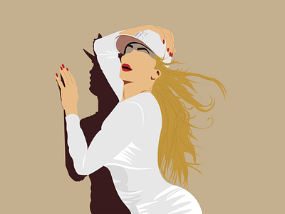 Jlo inspired illustration