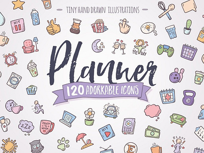 Planner - Hand Drawn Icons