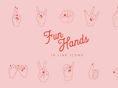 Fun Hands Icon Collection