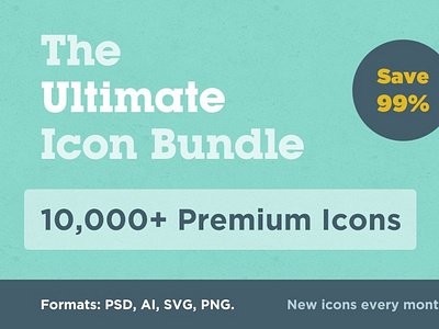 The Ultimate 10,000 Icon Bundle