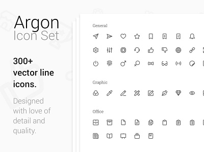 Argon 300+ Premium Vector Line Icons branding dashboard design flat icons graphic design icon icons icons design logo social media startup icon vector vector art vector illustration vectorart vectors