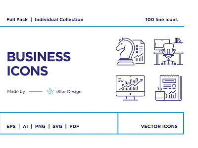 Modern Business Icons Set branding dashboard design flat flat icons graphic design icon icons icons design logo logo branding logo design social media startup startup icon