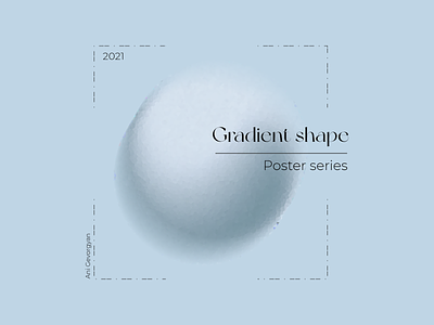 Gradient shape 2d adobe illustrator adobe photoshop art design geometric gradient illustration minimal poster poster design