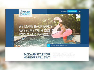 Polar Bear Pools bear college station homepage polar polar bear pools pools texas web web design