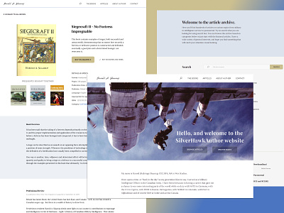 Military Blog blog homepage ui ui web design