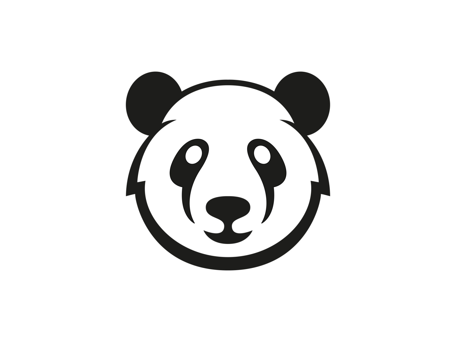 design de símbolo de sinal de ícone de desenho de panda 10160162 PNG