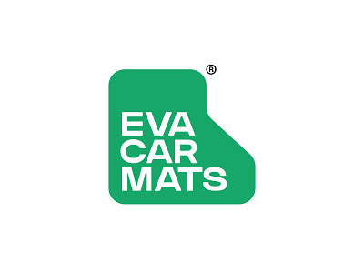EvaCarMats branding car logo car mats car mats logo creative logo eva car mats letter logo logo awesome logo design logotype mark symbol автомобильный лого лого
