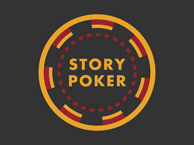 Story Poker Logo brand design branding comedy graphic design identity identity design logo logo design poker poker chip story typography