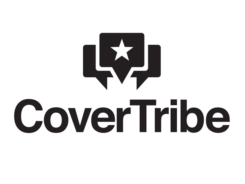 Cover Tribe Logo icon cover tribe graphic design typography star music identity branding brand design brand logo design logo
