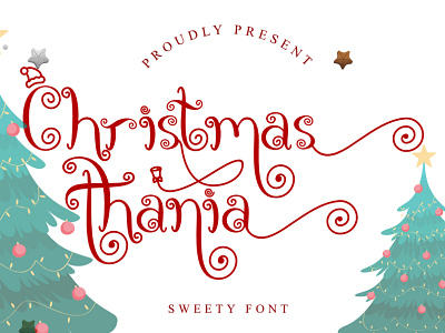 Christmas Thania art design font fontandroid fontdesign fonts fontstyle fonty graphicdesign handlettering handwritten lettering popularfont trendingfont type typedesign typeface typography typographydesign weddingfont