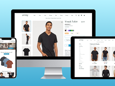 Array: An e-commerce experience built for the in-store shopper