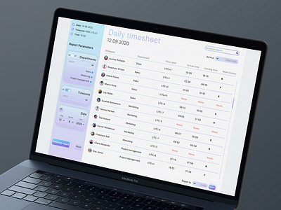 Daily Timesheet