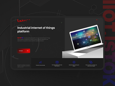 Сompany home web page
industrial internet of things