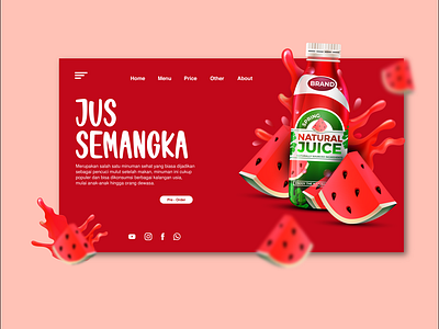 Landing page fruit