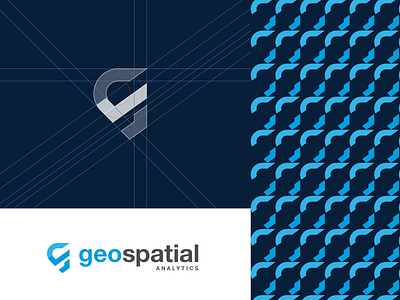 GeoSpatial design flat graphic design identity illustration illustrator logo design minimal ux vector
