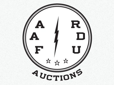 Auction Logo (vintage propaganda)