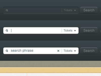 Filtered search v.0.2 filter gray search search field