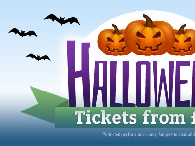 Halloween advert banner halloween offer