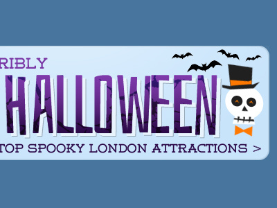 Halloween banner advert banner halloween offer