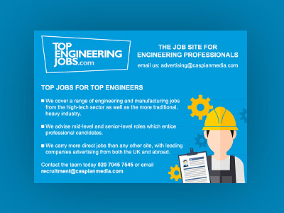 Top Engineering Jobs advert