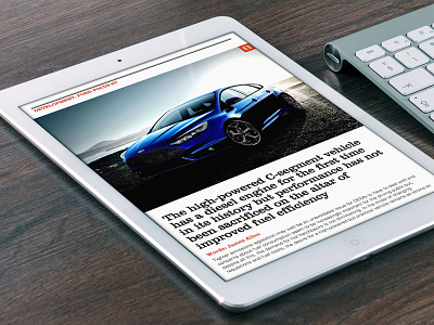 AE magazine app ipad mockup pitch