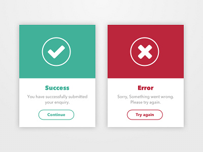 Daily UI challenge #011 — Flash Message dailyui error flash message success ui