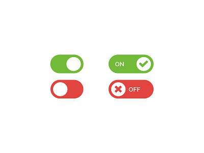 Daily UI challenge #015 — On/Off switch dailyui on off switch ui