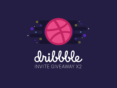 2 Dribbble Invites