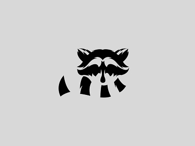 Racoon branding design graphic design logo vector