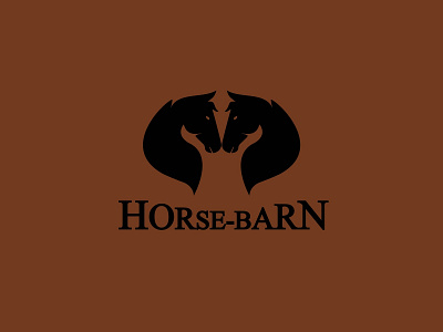 Horse-Barn design graphic design logo vector