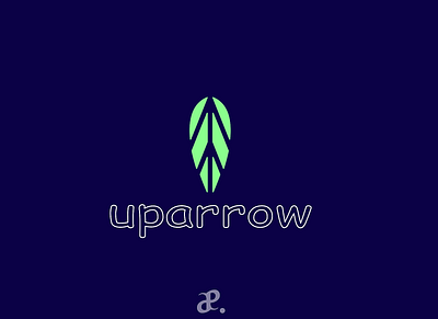 uparrow design graphic design icon illustration logo minimal vector