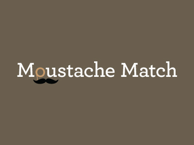 Moustache Match logo
