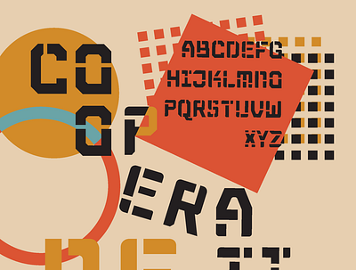 Cooperative Neue - Custom Typeface typography